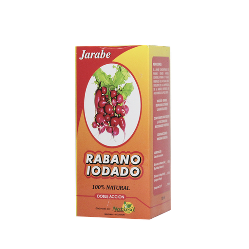 [5972] RABANO IODADO JARABE 120 ML NATUSIL