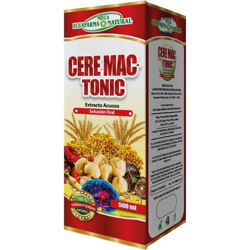 [6565] CEREMAC-TONIC SOLUCIÓN ORAL 500 ML MEGAECUAFARMA NATURAL