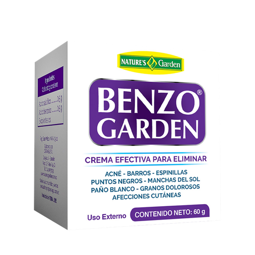 [4292] BENZOGARDEN CREMA 60 ML DE NATURES GARDEN