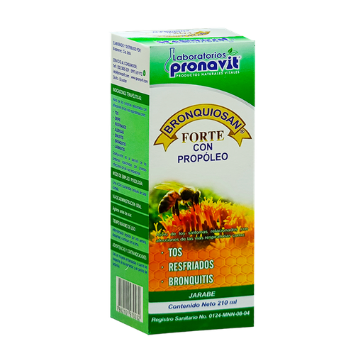 [3676] BRONQUIOSAN FORTE PROPOLEO JARABE 210 ML PRONAVIT
