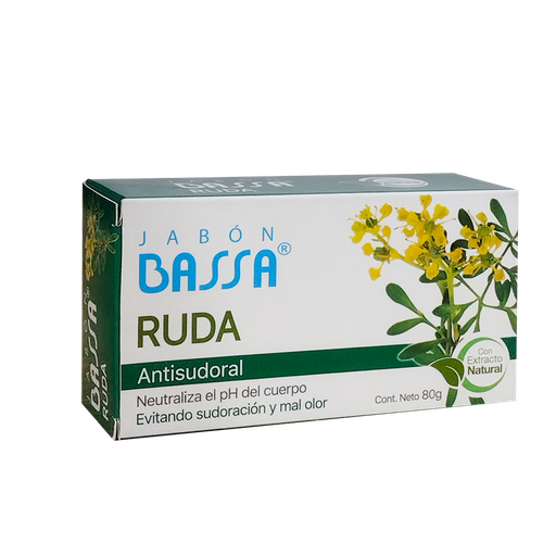 [1669] RUDA JABON 80 GR BASSA