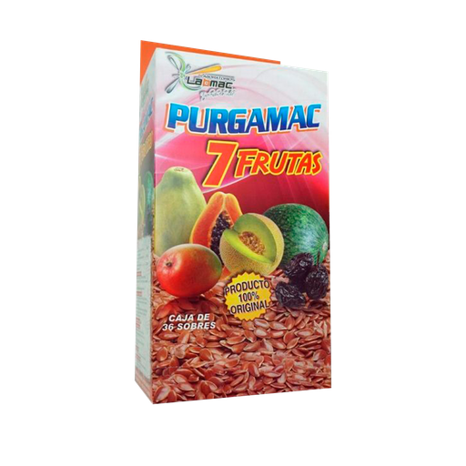 [5632] 7 FRUTAS PURGAMAC SOBRE 20G LABMAC