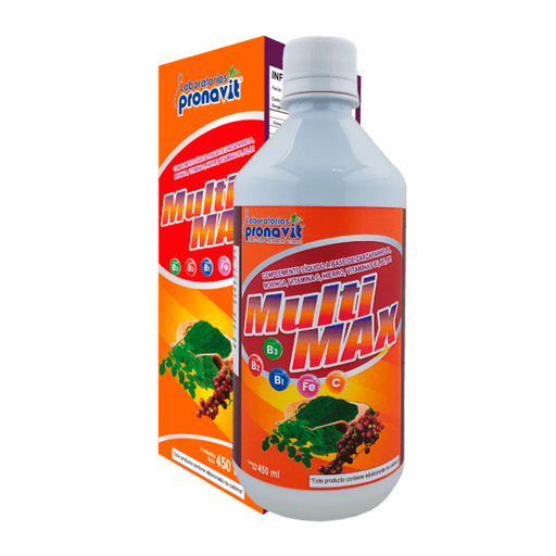 [7941] MULTI MAX SOLUCION ORAL 450ML PRONAVIT