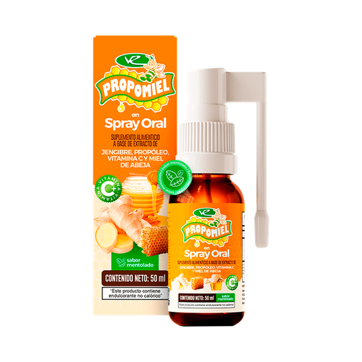 [7902] PROPOMIEL SPRAY ORAL SABOR MENTOLADO 50ML VR