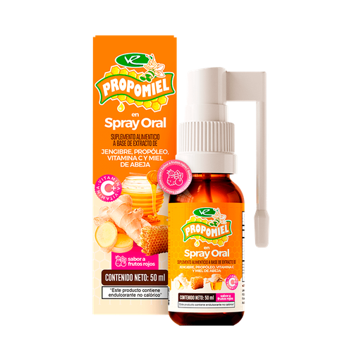 [7903] PROPOMIEL SPRAY ORAL SABOR FRUTOS ROJOS 50ML VR