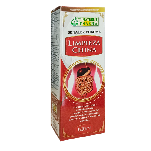 [3663] LIMPIEZA CHINA JARABE 500 ML NATURES PHARMA