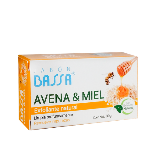 [1492] AVENA & MIEL JABON 90 GR BASSA