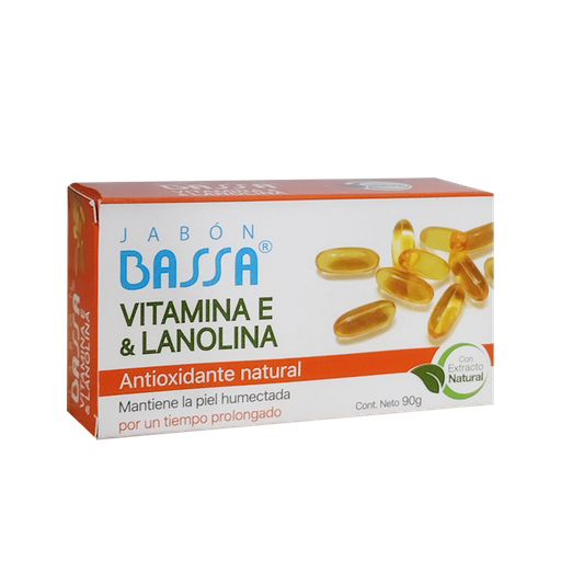 [1851] VITAMINA E & LANOLIN JABON 90 GR BASSA