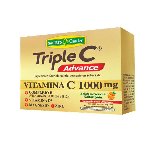 [7298] TRIPLE C ADVANCE SOBRES X20 NATURES GARDEN