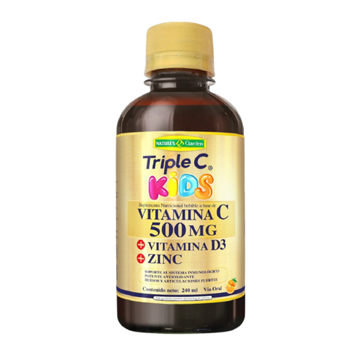 [7612] TRIPLE C KIDS SOLUCION ORAL 240ML NATURES GARDEN