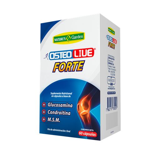 [7063] OSTEOLIVE FORTE CAPSULAS X60 NATURES GARDEN