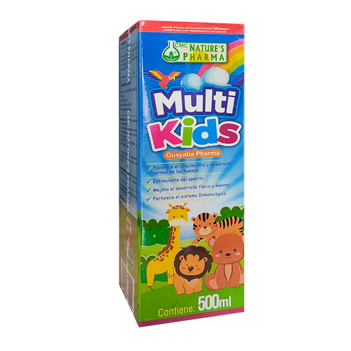[7207] MULTI KIDS JARABE 500ML NATURES PHARMA