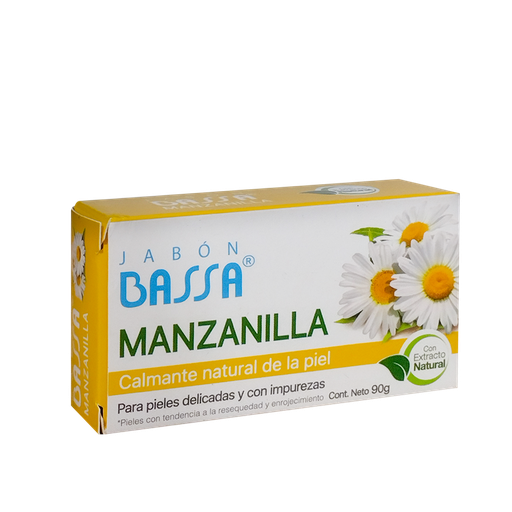 [3586] MANZANILLA JABON 90 GR BASSA