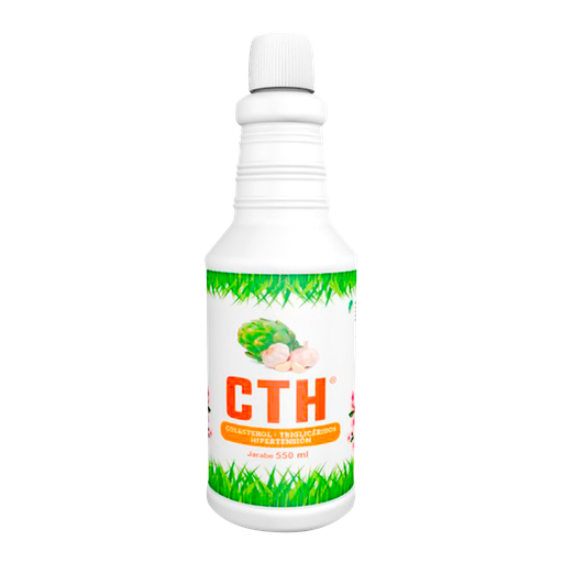 [3330] CTH COLESTEROL TRIGLICERIDOS HIPERTENSION JARABE 550 ML FITOTERAPIA