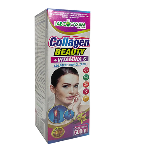 [7912] COLLAGEN BEAUTY + VITAMINA C SOLUCION ORAL 500ML LABCOCASAM