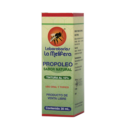 [4622] PROPOLEO SPRAY SABOR NATURAL 30CC LA ABEJA MELIFERA