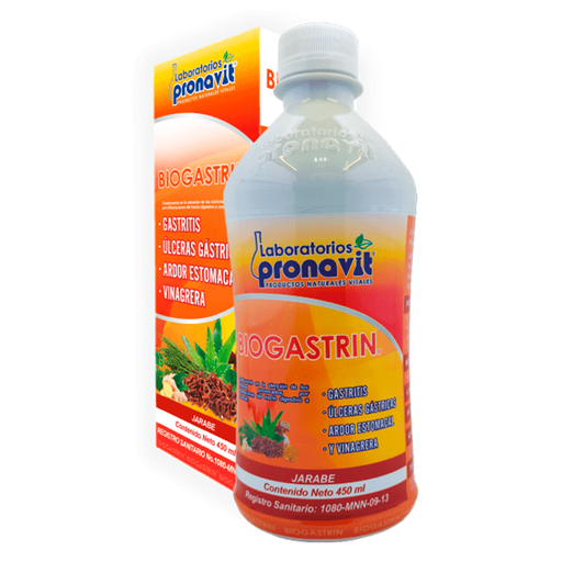 [4603] BIO GASTRIN GASTRICO - DIGESTIVO JARABE 450 ML. PRONAVIT