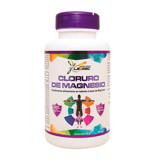 [6484] CLORURO DE MAGNESIO CAPSULAS X100 500 MG LABMAC