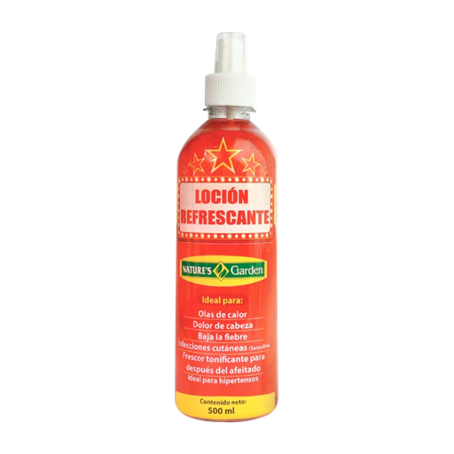 [5944] LOCION REFRESCANTE 500 ML NATURES GARDEN