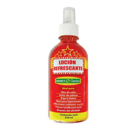 [7610] LOCION REFRESCANTE SPRAY 250ML NATURES GARDEN