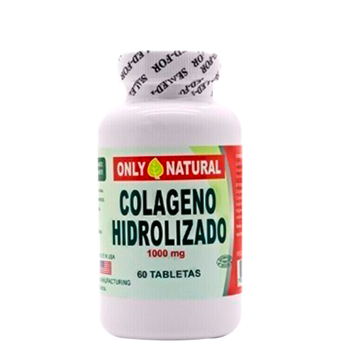 [5180] COLAGENO HIDROLIZADO TABLETAS X 60 ONLYNAT
