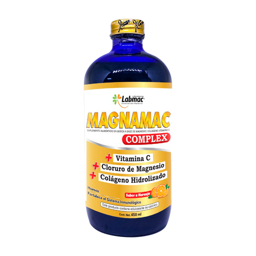 [7021] MAGNAMAC COMPLEX SABOR NARANJA 450ML LABMAC