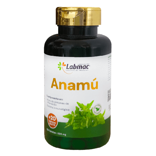 [6688] ANAMU 500MG TABLETAS X100+20 LABMAC