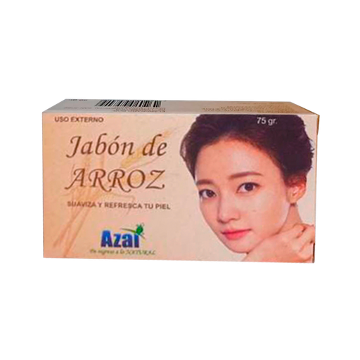 [7963] JABON DE ARROZ 80GR AZAI COSMETICA