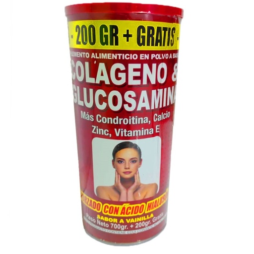 [7301] COLAGENO & GLUCOSAMINA 900GR NATU GREEN HOUSE