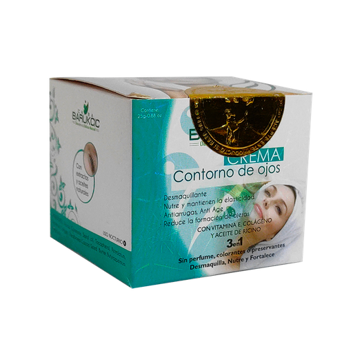 [7633] CREMA DE CONTORNO DE OJOS 25GR CASA BARUKCIC