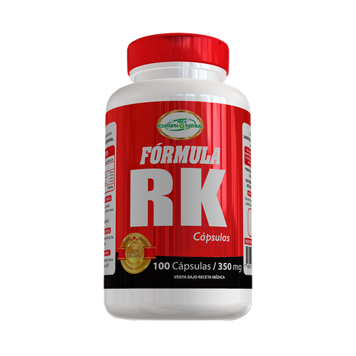 [7674] FORMULA RK 350MG CAPSULAS X100 MEGA ECUAFARMA