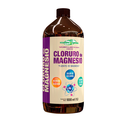 [7859] CLORURO DE MAGNESIO LIQUIDO 1000ML MEGA ECUAFARMA