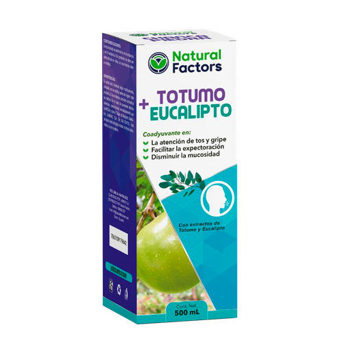[7812] TOTUMO + EUCALIPTO SOLUCION ORAL 500ML NATURAL FACTORS