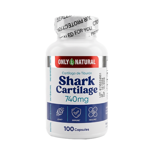 [429] SHARK CARTILAGE 740MG CAPSULAS X 100 ONLY NATURAL