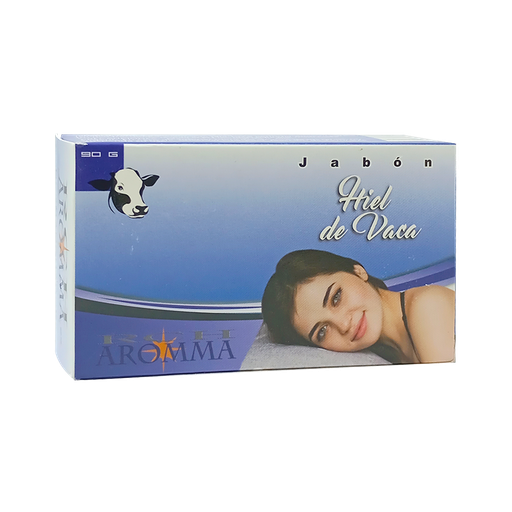 [4837] JABON DE HIEL DE VACA 90G AROMMA