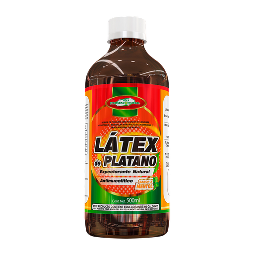 [7518] LATEX DE PLATANO SOLUCIÓN ORAL 500 ML MEGAECUAFARMA NATURAL