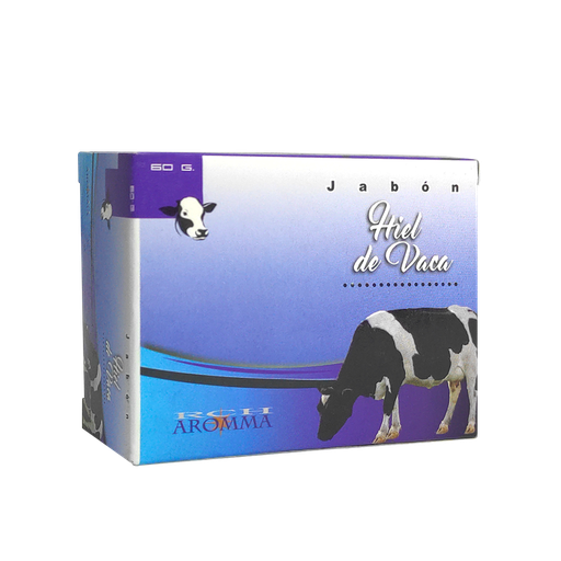 [7890] HIEL DE VACA JABON 60G AROMMA