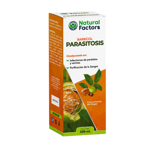[7799] PARASITOSIS SOLUCION ORAL 500ML NATURAL FACTORS