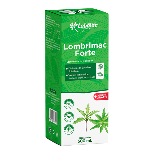 [4548] LOMBRIMAC FORTE ANTIPARASITARIO JARABE DE 500ML LABMAC