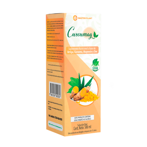 [6981] CURCUMAG SOLUCION ORAL 500ML MASTER PLANT