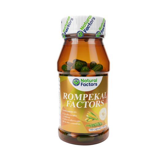 [7698] ROMPEKAL FACTORS CAPSULAS X100 NATURAL FACTORS