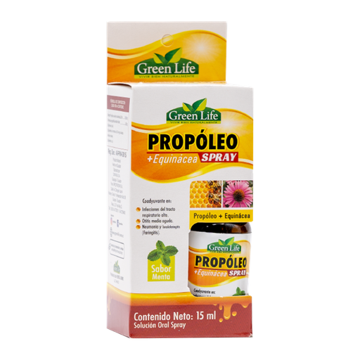[5799] PROPOLEO SABOR MENTA SPRAY 15 ML GREEN LIFE