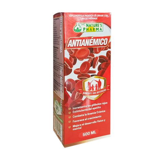 [2653] ANTIANEMICO JARABE 500 ML NATURES PHARMA