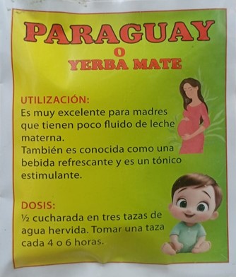 [506] PARAGUAY O YERBA MATE MONTE VEGETALES DEL ORIENTE