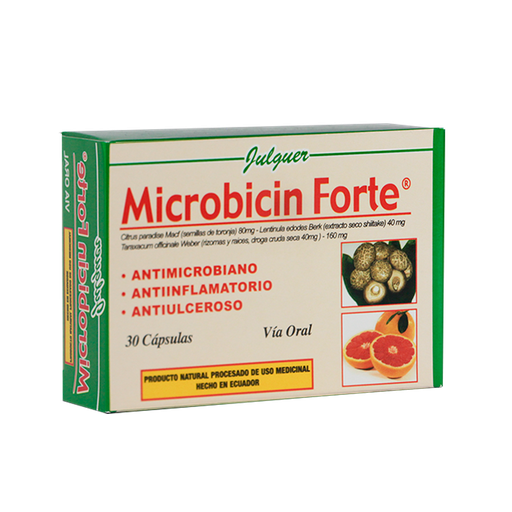 [1113] MICROBICIN FORTE CAPSULAS X 30 JULGUER