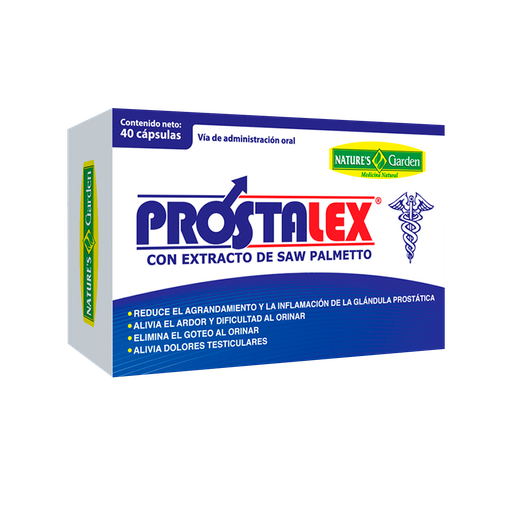 [4567] PROSTALEX 30+10 CAPSULAS NATURES GARDEN
