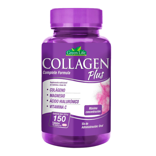 [6716] COLLAGEN PLUS TABLETAS X150 GREEN LIFE
