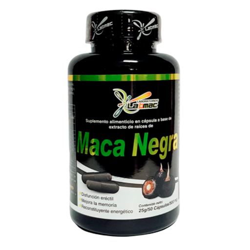 [6671] MACA NEGRA 500MG CAPSULAS X50 LABMAC