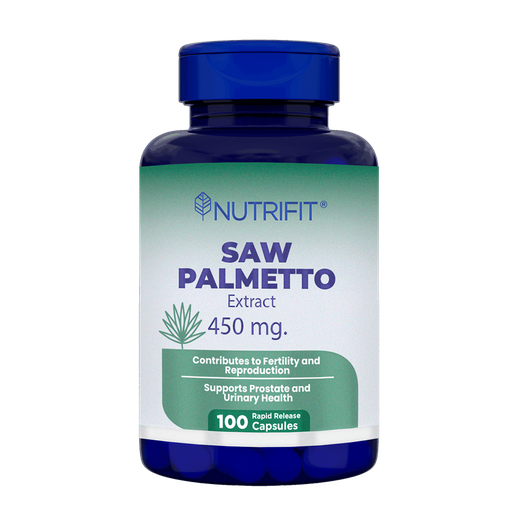 [6086] SAW PALMETTO 450MG CAPSULAS X 100 NUTRIFIT