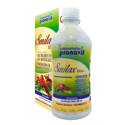 [4593] SMILAX SALDOL ARTRITIS REUMATISMO JARABE 450 ML. PRONAVIT